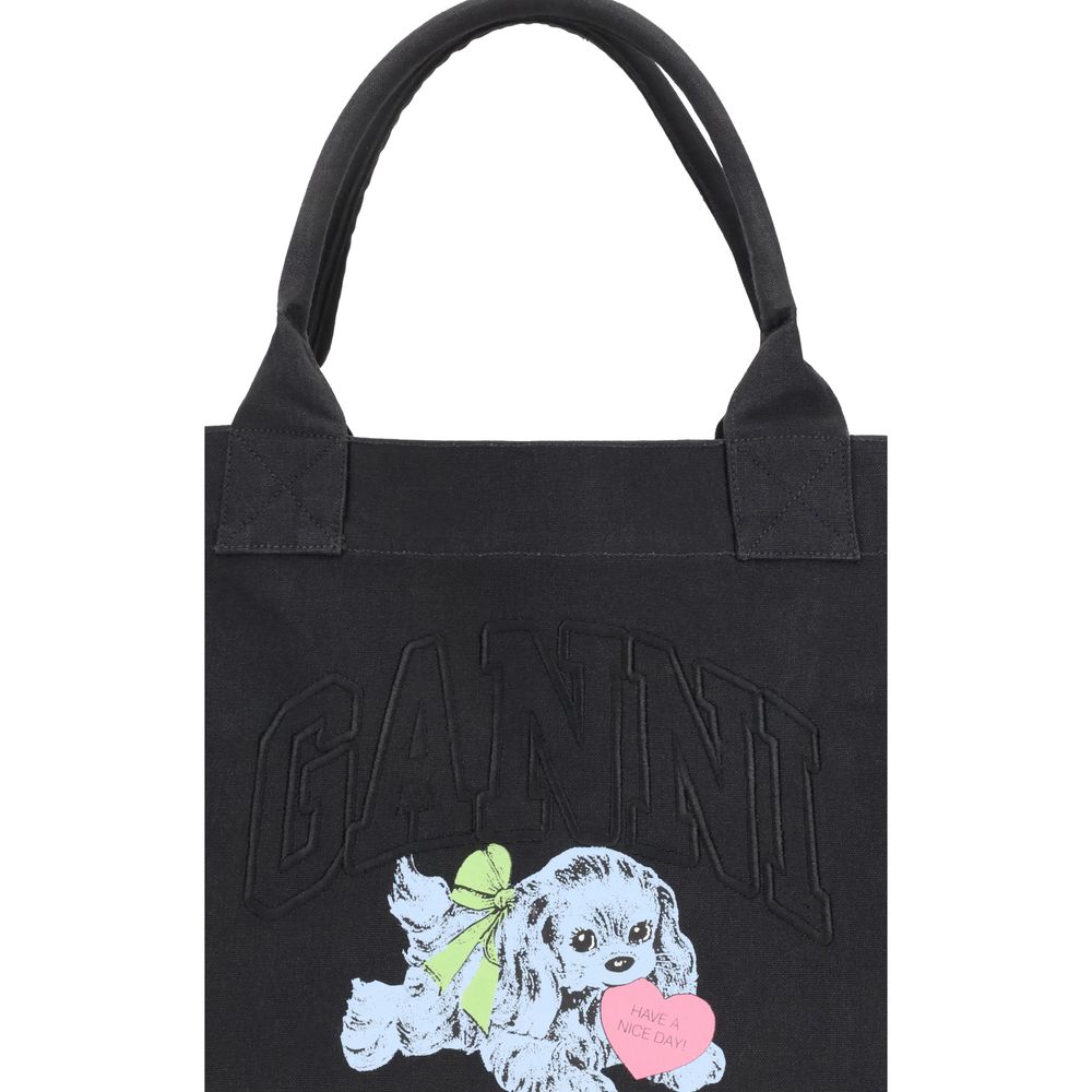 Ganni XXL-Welpen-Tasche