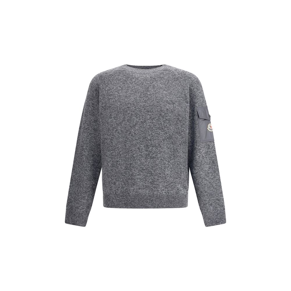 Moncler Pullover aus Moulinéwolle und Kaschmir