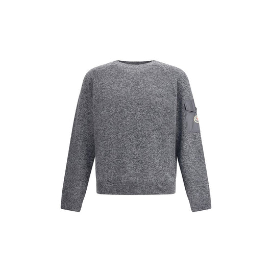 Moncler Pullover aus Moulinéwolle und Kaschmir