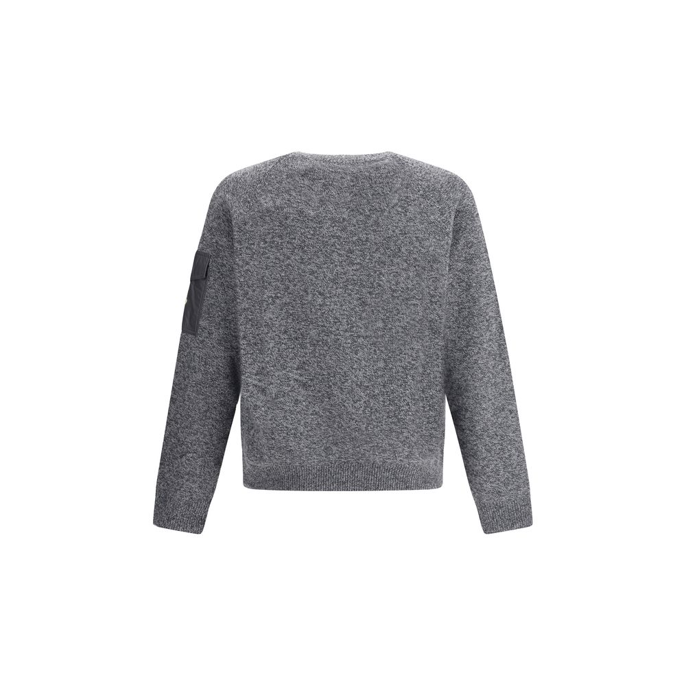 Moncler Pullover aus Moulinéwolle und Kaschmir
