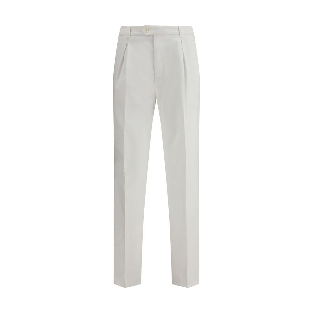 Brunello Cucinelli Hose aus Baumwollgabardine