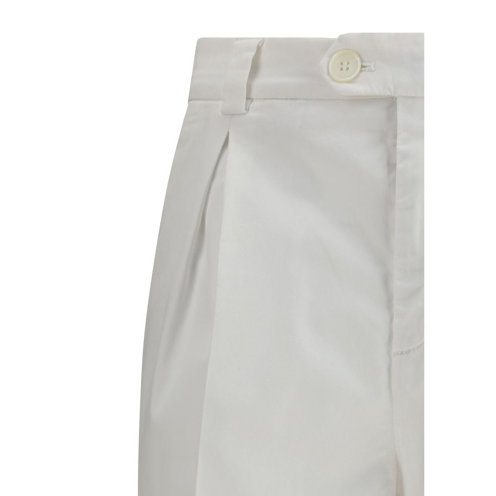 Brunello Cucinelli Hose aus Baumwollgabardine