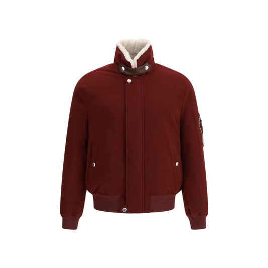 Brunello Cucinelli Daunenjacke aus Wollflanell