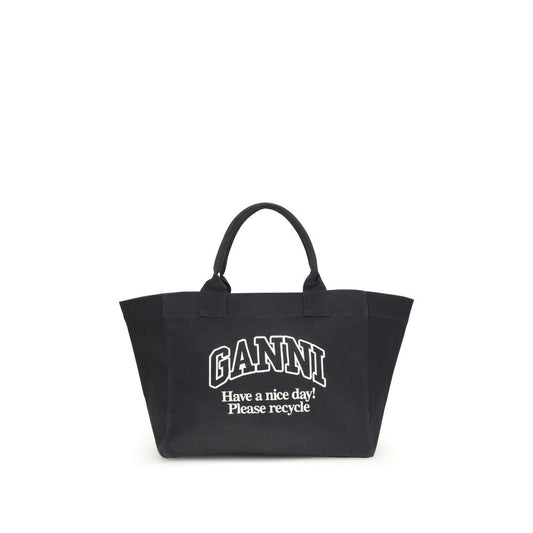 Ganni XXL-Tragetasche aus Segeltuch