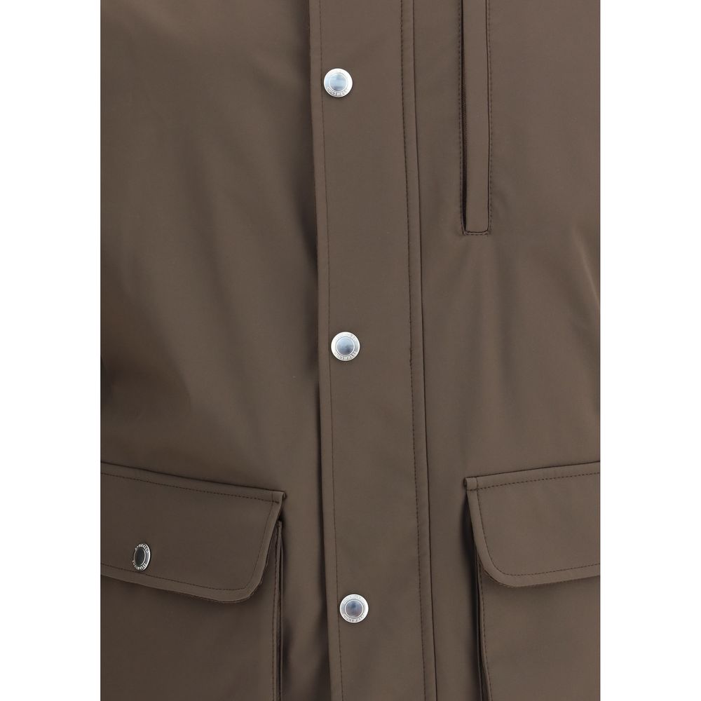 Brunello Cucinelli Stretchmembran-Nylonjacke
