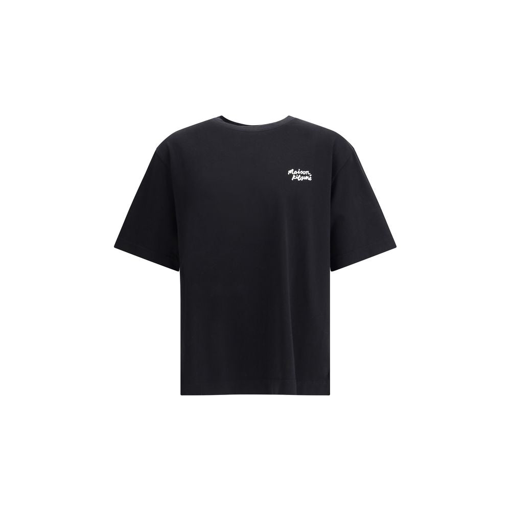 Maison Kitsuné T-Shirt mit kontrastierendem Logo