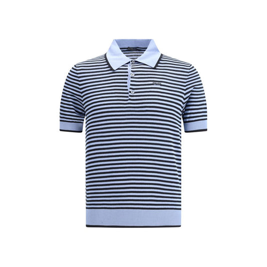 Prada Gestreifter Polopullover