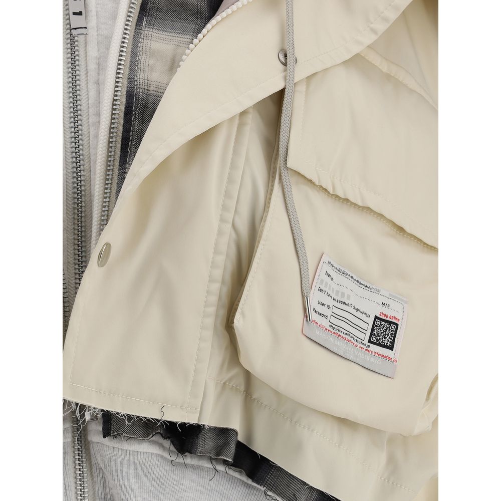 Maison Mihara Yasuhiro Jacke im Patchwork-Design