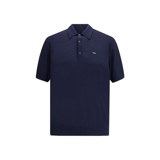 Prada Polo-Pullover aus Schurwolle