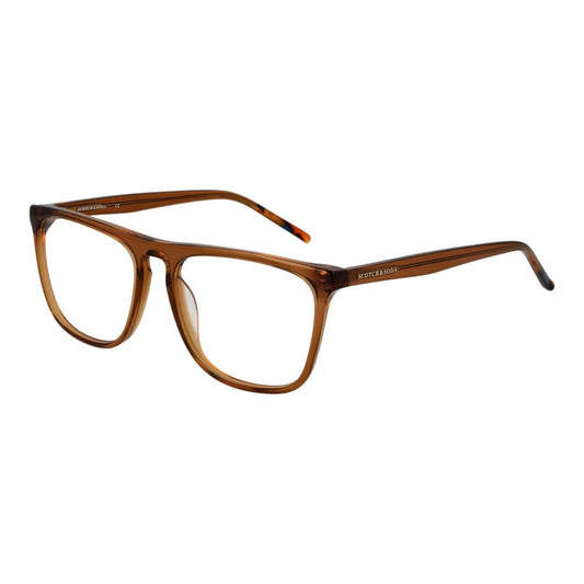 Scotch & Soda Braune Acetat-Brille (Gestell)